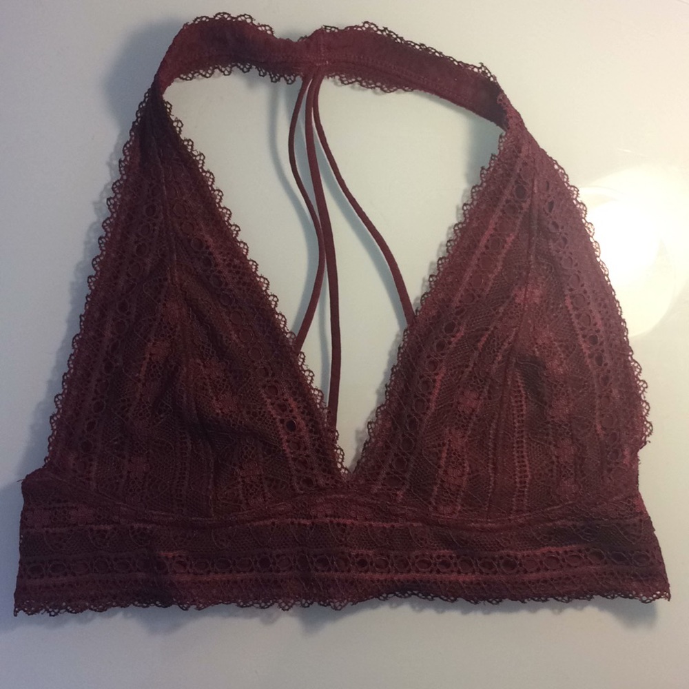 Maroon Bralette